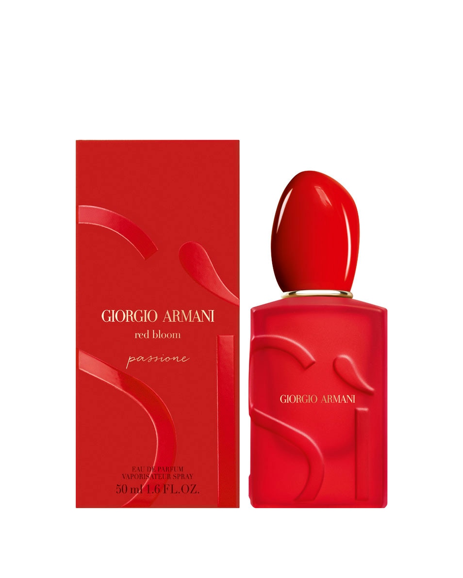 ARMANI Sì Passione Red Bloom - Parfum Floral Ambré Fruité Pour Femmes 50 ML 2