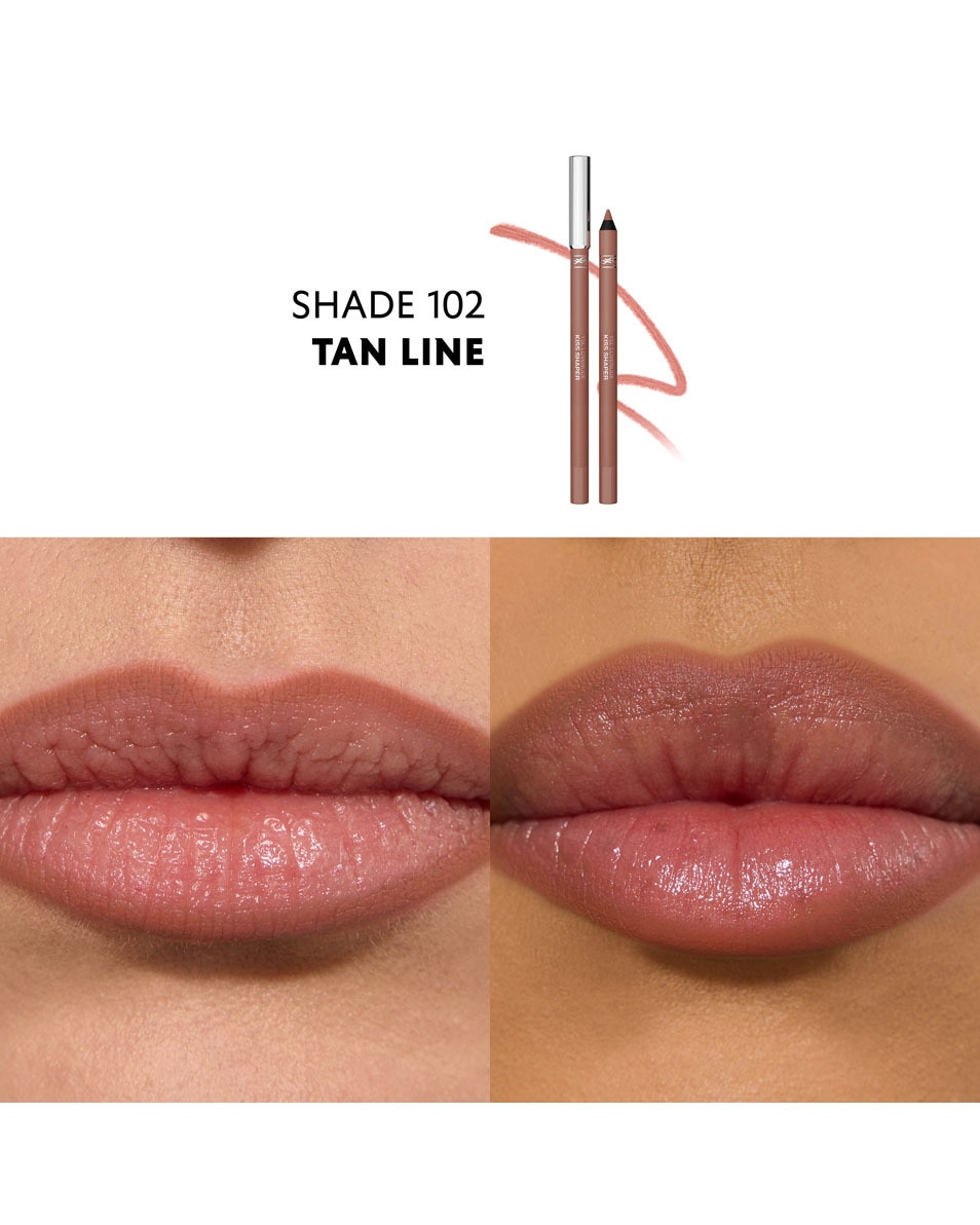 YVES SAINT LAURENT YSL LOVENUDE Kiss Shaper Crayon l vres #102 TAN LINE 2