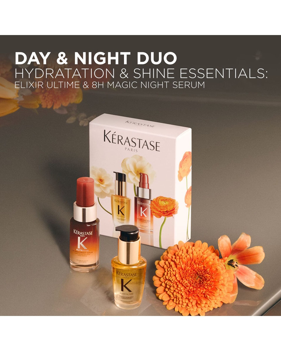 KÉRASTASE Elixir Ultime Mini Hero Duo Lenteset Routine jour & nuit pour une hydratation et brillance 2 ST 2