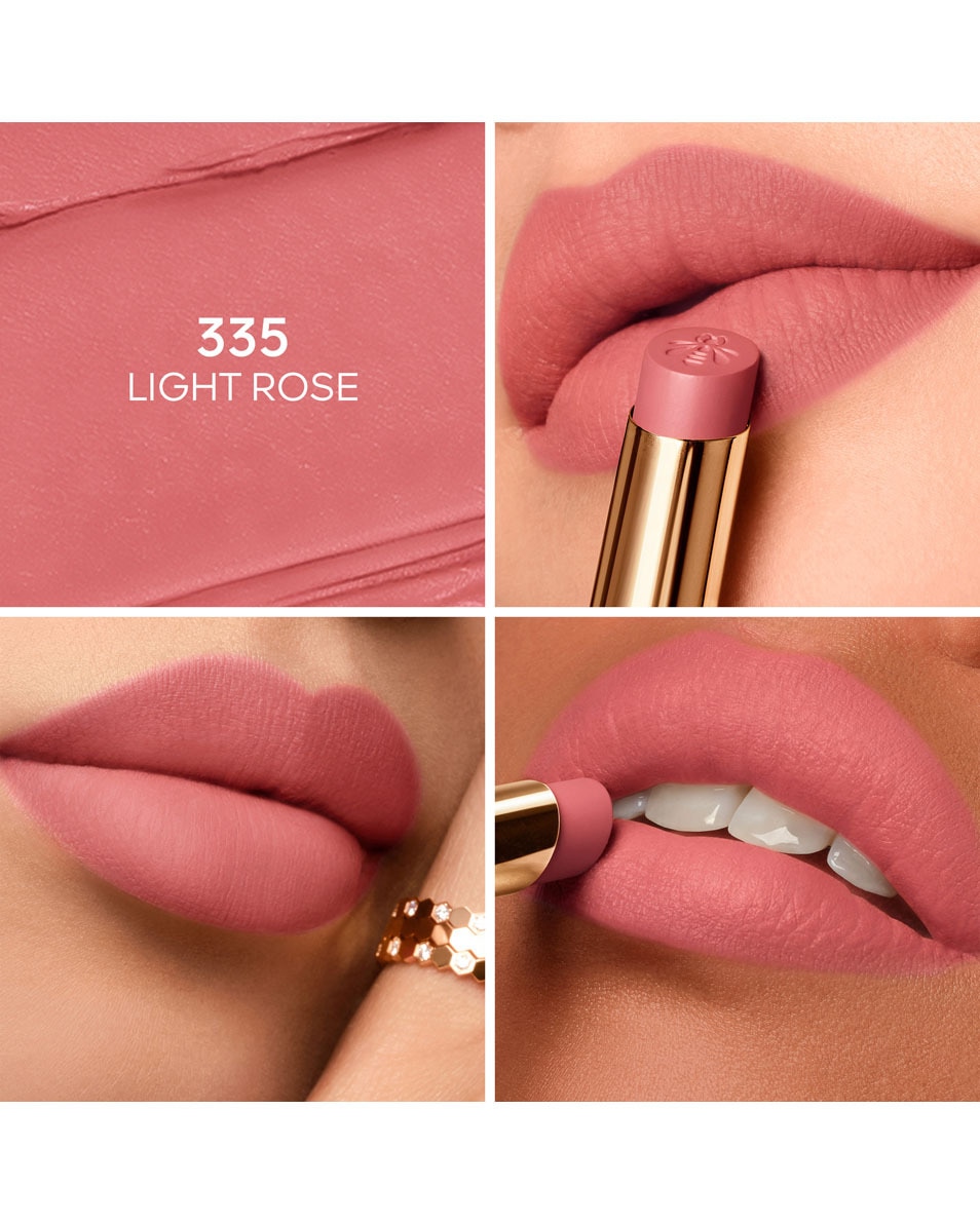 GUERLAIN Kiss Kiss Le Rouge à Lèvres Intense Au Miel 335 LIGHT ROSE 2
