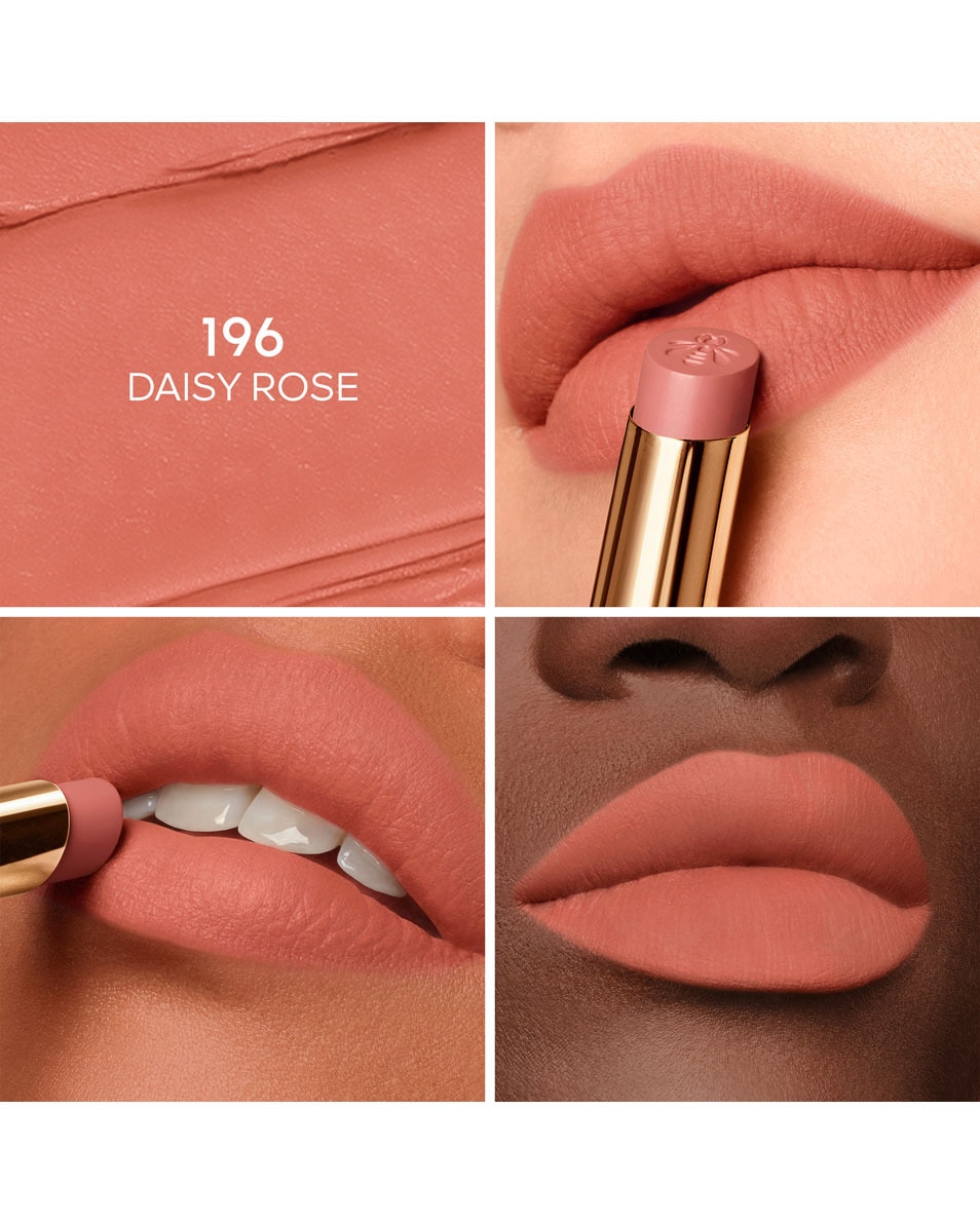 GUERLAIN Kiss Kiss Le Rouge à Lèvres Intense Au Miel 196 DAISY ROSE 2