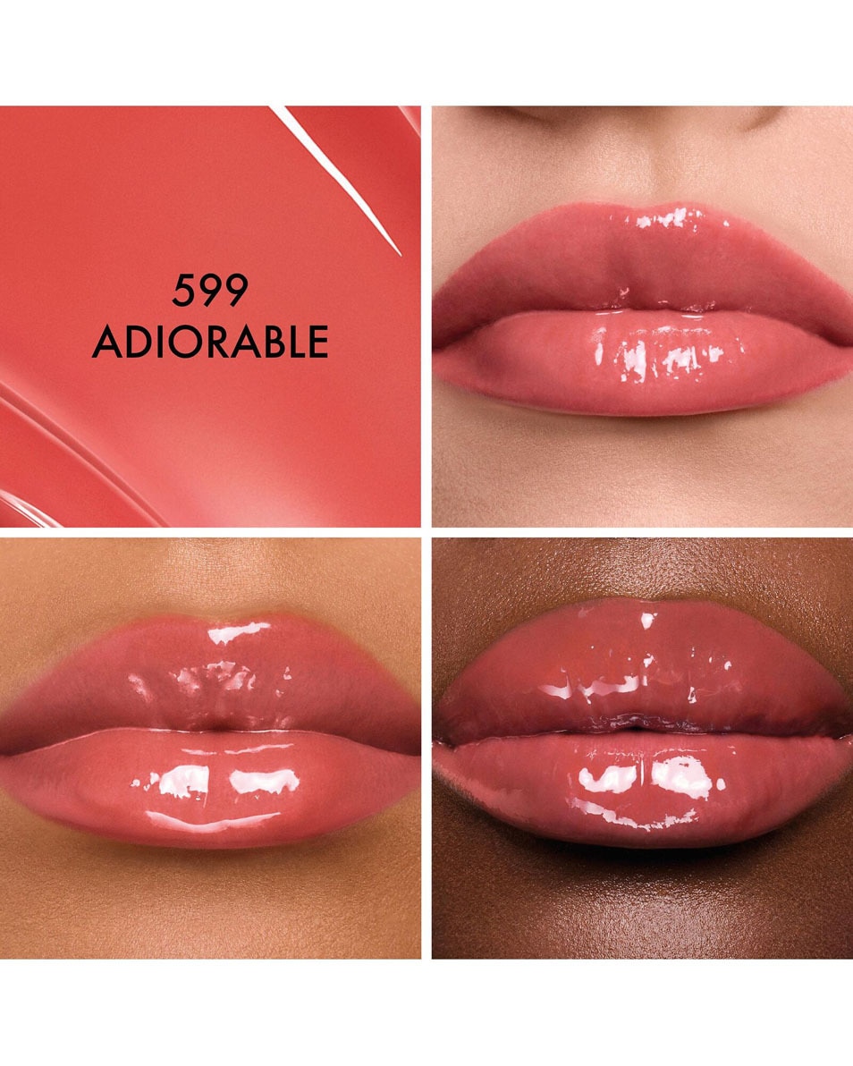 DIOR Dior Addict Glass Lipstick - Hydrating Lip Gloss Stick Gloss en stick ultra-brillant hydratant 599 Adiorable - Glossy 2