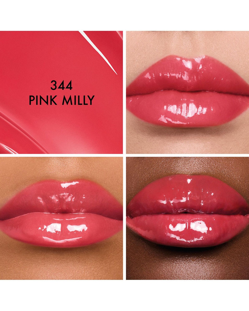 DIOR Dior Addict Glass Lipstick - Hydrating Lip Gloss Stick Gloss en stick ultra-brillant hydratant 344 Pink Milly - Glossy 2