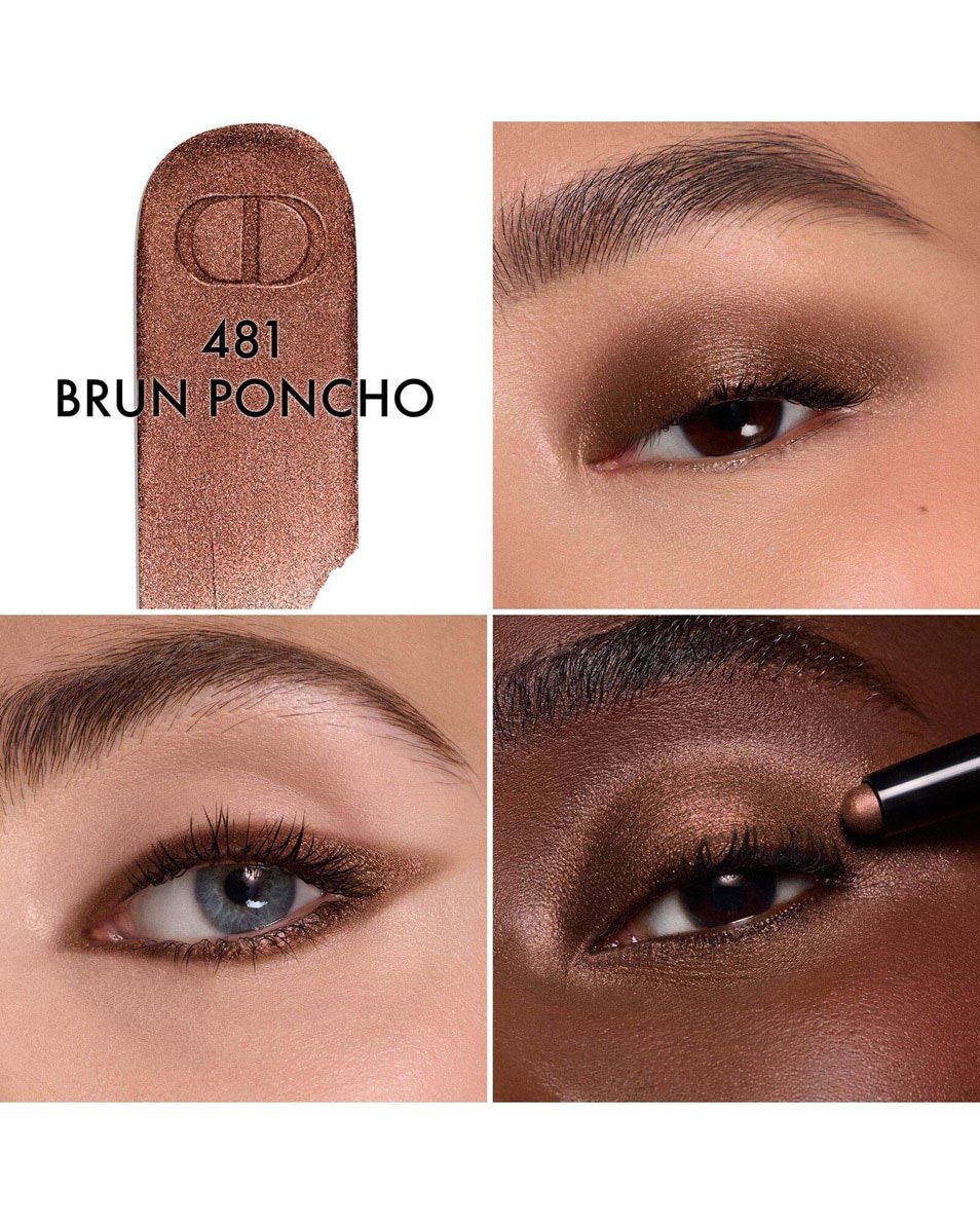 DIOR Diorshow Flash Stick - Eyeshadow Stick Stick fard à paupières ultra-fondant waterproof 481 Brun Poncho - Satin 2