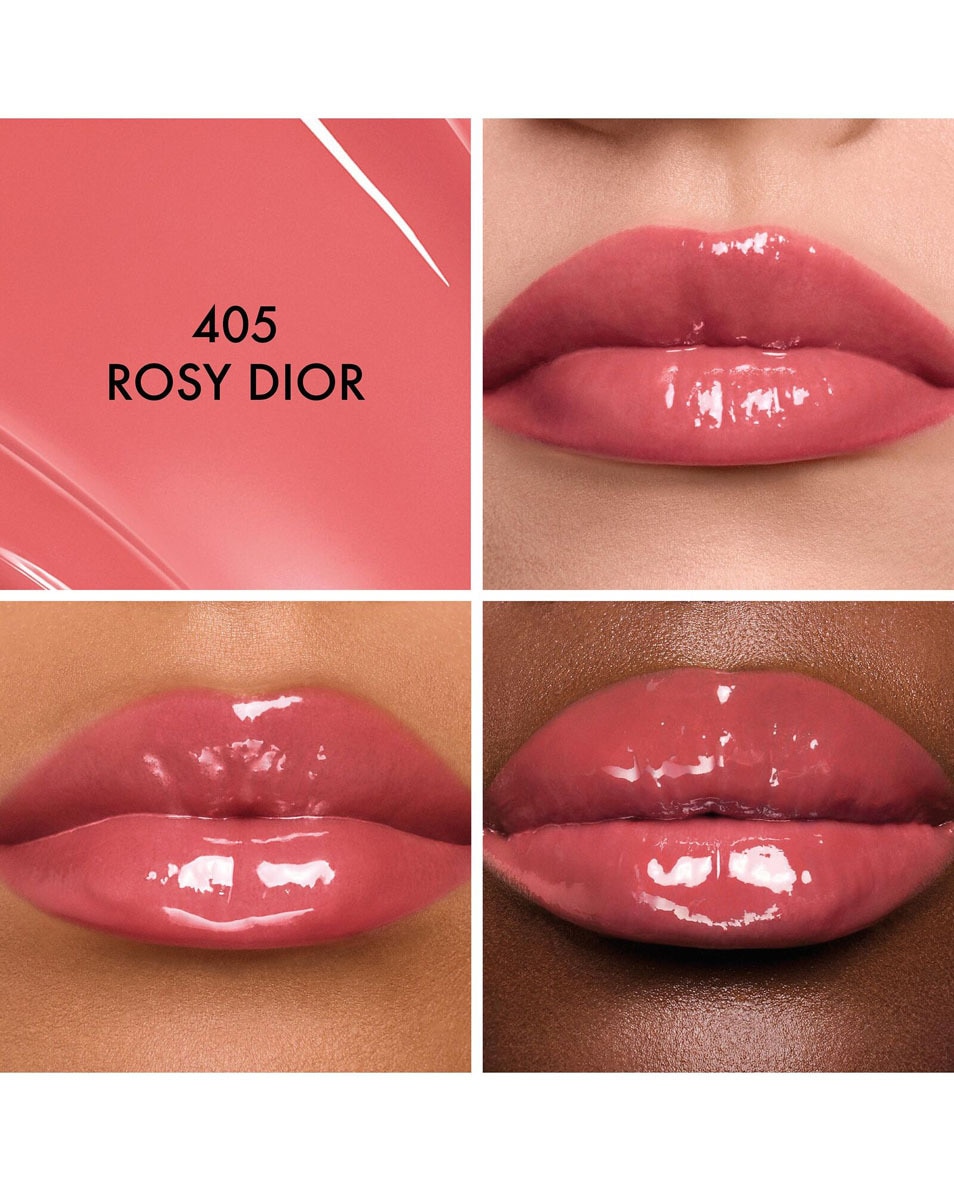 DIOR Dior Addict Glass Lipstick - Hydrating Lip Gloss Stick Gloss en stick ultra-brillant hydratant 405 Rosy Dior - Glossy 2