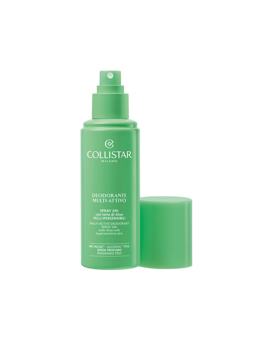 COLLISTAR Hydra-Illuminating Multi-Active Deodorant Spray 24H With Aloe Milk Hypersensitive Skin, Alcohol Free Fragrance Free 100 ML 2