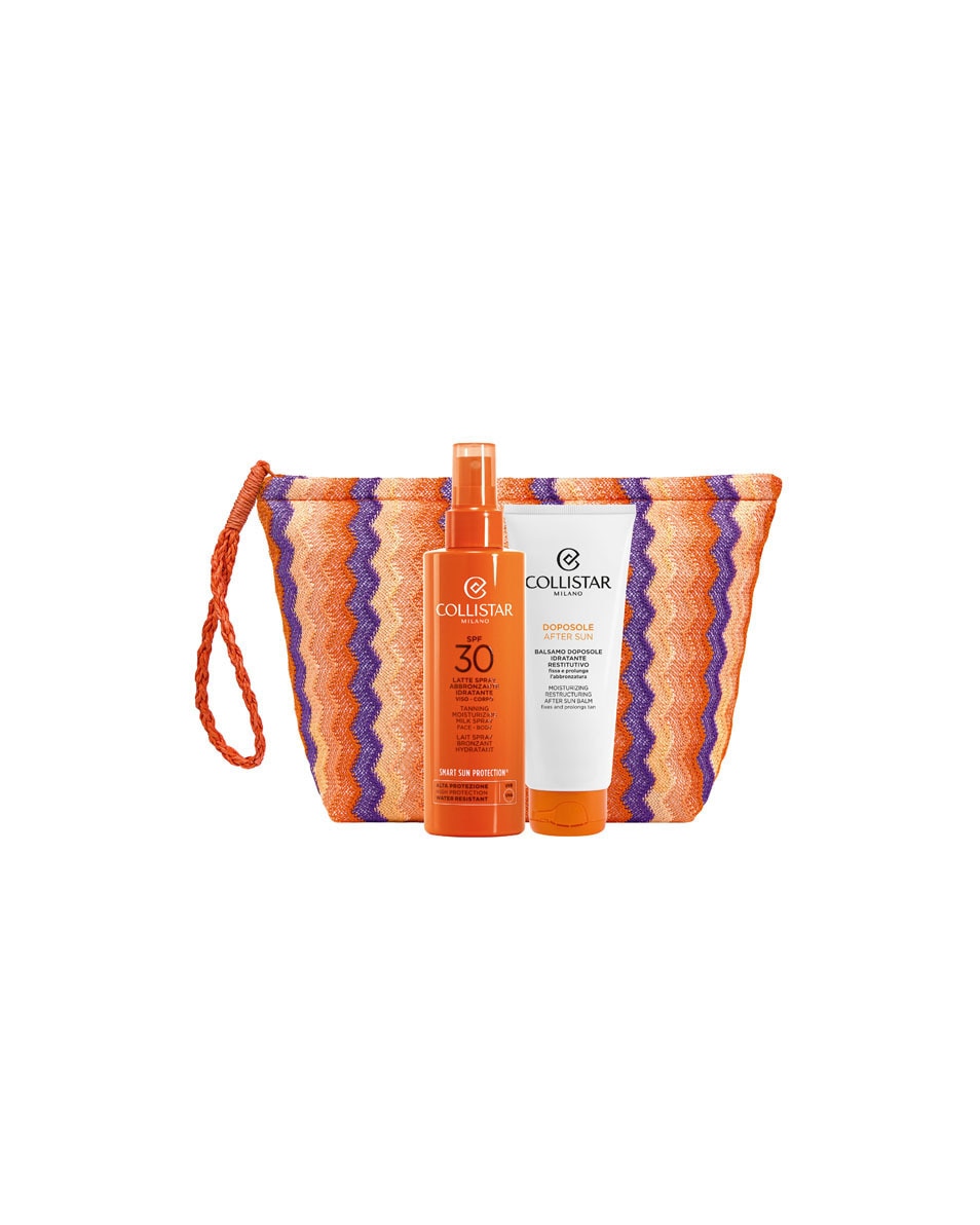 COLLISTAR Spring Set Tanning Milk Spray SPF30 + After Sun Balm + Bag 3 ML 2