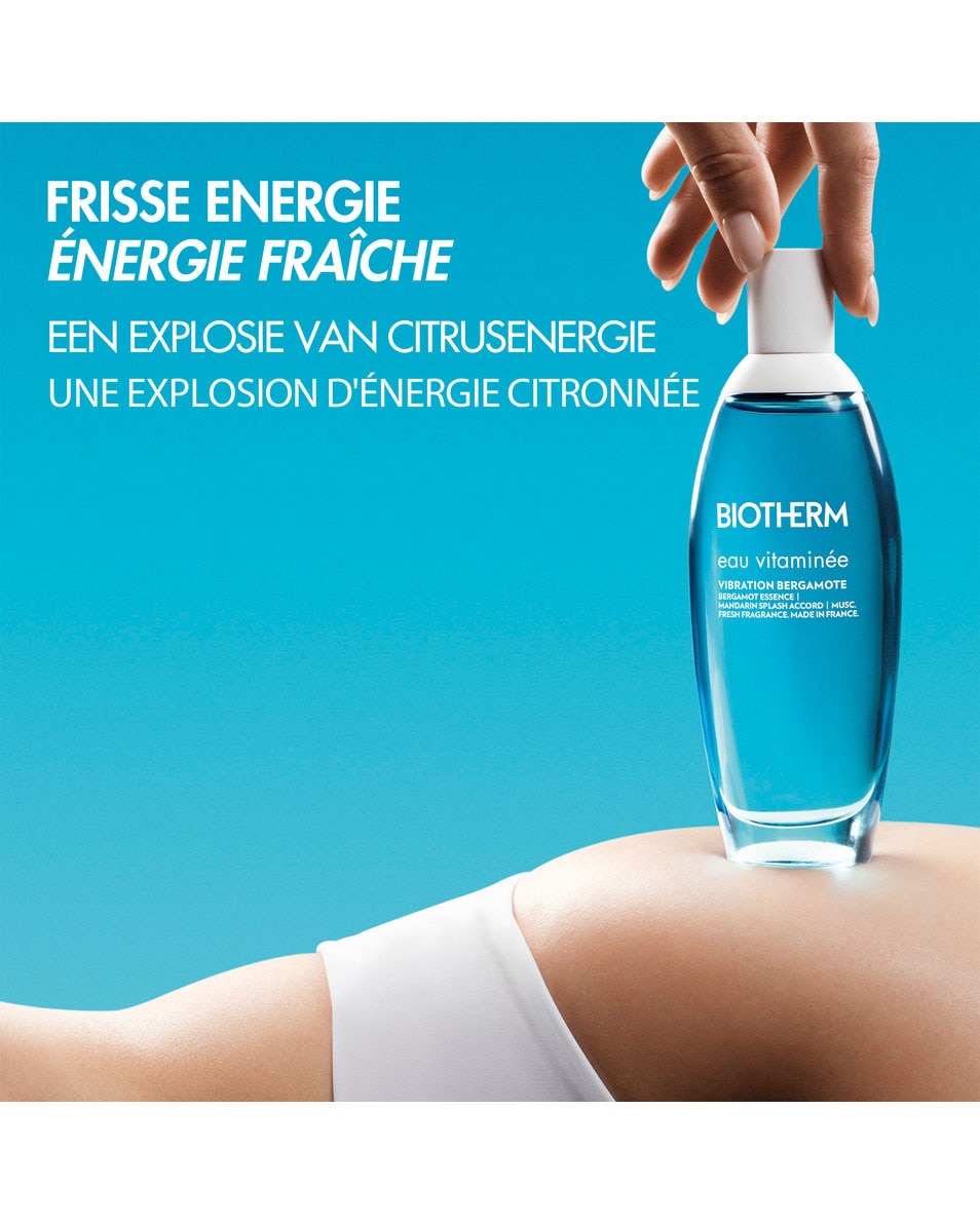 BIOTHERM Eau Vitaminée Vibration Bergamote Brume Corps Rafraîchissante – Notes de Bergamote, Mandarine, Gingembre & Musc Blan 100 ML 2
