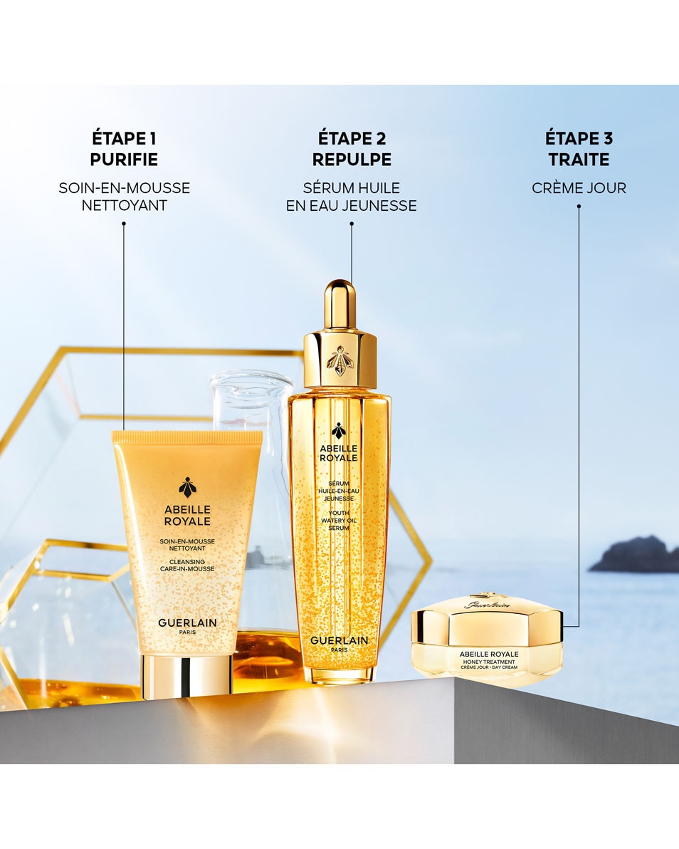 GUERLAIN ABEILLE ROYALE ABEILLE ROYALE PROGRAMME ANTI-ÂGE RÉPARATION JEUNESSE 3 ST 2