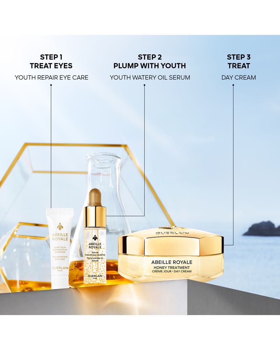 GUERLAIN ABEILLE ROYALE ABEILLE ROYALE RITUEL ANTI-ÂGE RÉPARATION JEUNESSE 4 ST 2