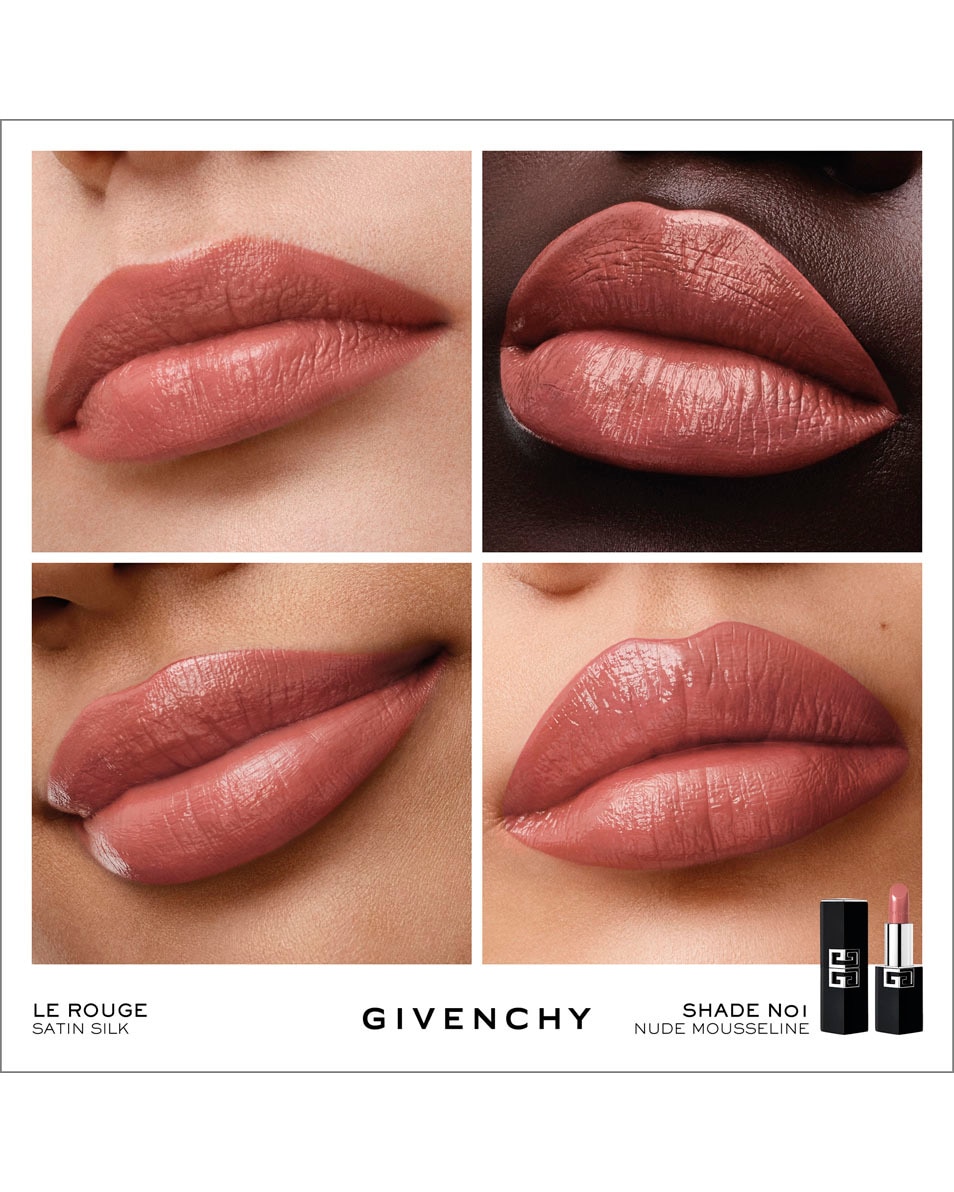 GIVENCHY COSMETICS LE ROUGE SATIN LE ROUGE SATIN SILK N01 2