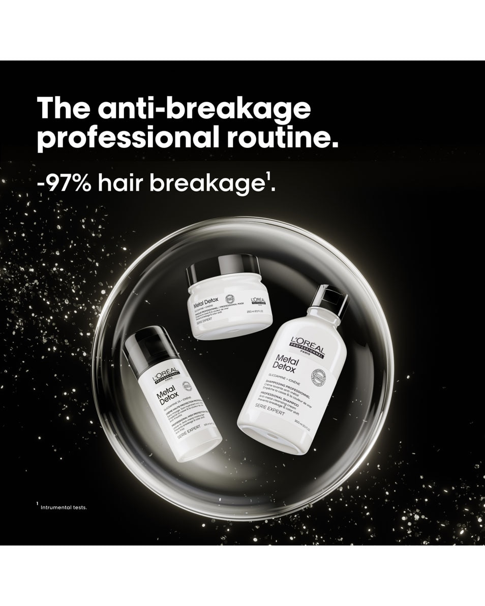 L'OREAL PROFESSIONNEL Metal Detox Giftbox Trio Tous types de Cheveux Abîmés 3 ST 2