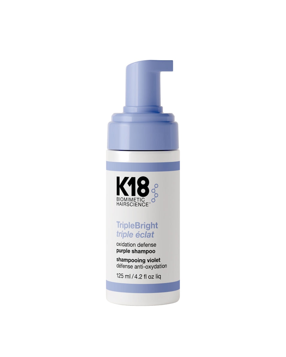 K18 Silver Shampoo Triple éclat shampooing violet 125 ML 2
