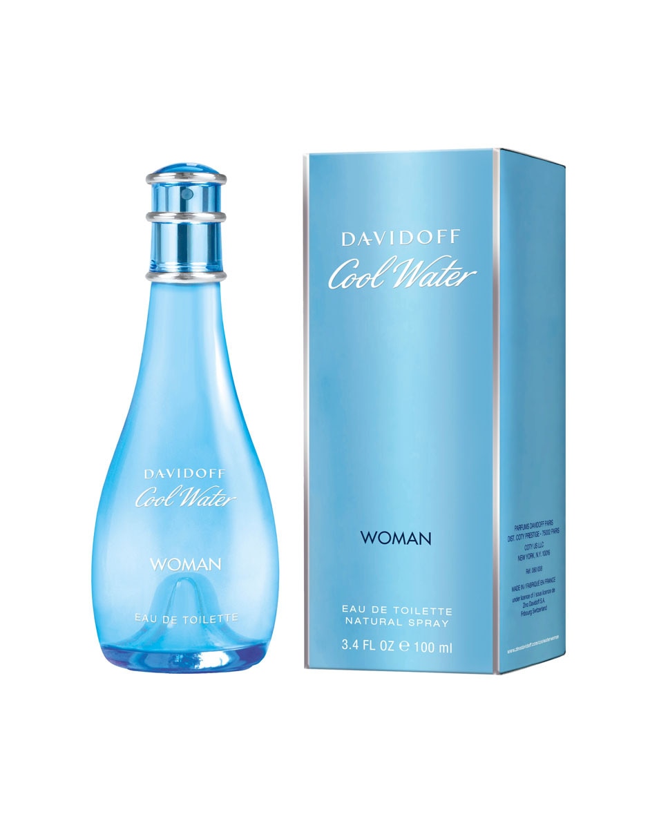 DAVIDOFF COOL WATER WOMAN EAU DE TOILETTE 100 ML 2