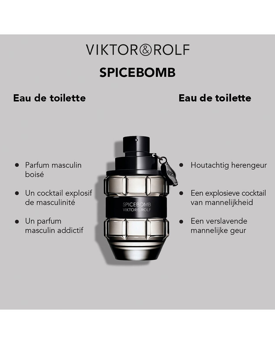 VIKTOR & ROLF SPICEBOMB EAU DE TOILETTE HOMME 90 ML 2