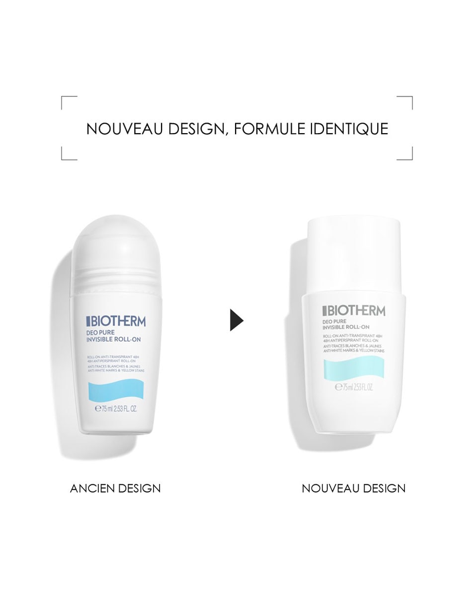 BIOTHERM DEO PURE INVISIBLE DEODORANT ROLL-ON 75 ML 2